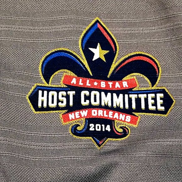 Nwt Adidas Golf NBA All-Star Game 2014 New Orleans Host Committee Polo Shirt XL - Picture 2 of 12